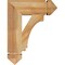 Ekena Millwork Imperial Arts & Crafts Rough Sawn Bracket, Western Red Cedar, 4"W x 14"D x 18"H BKT04X14X18IMP03RWR - alternate 4